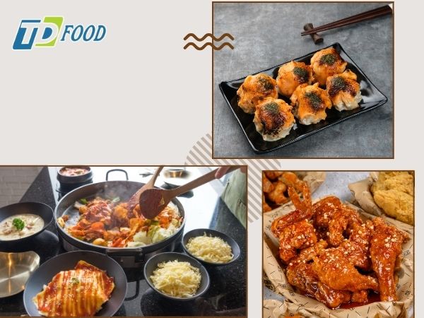 Món ăn nhanh cùng bột gia vị hải sản